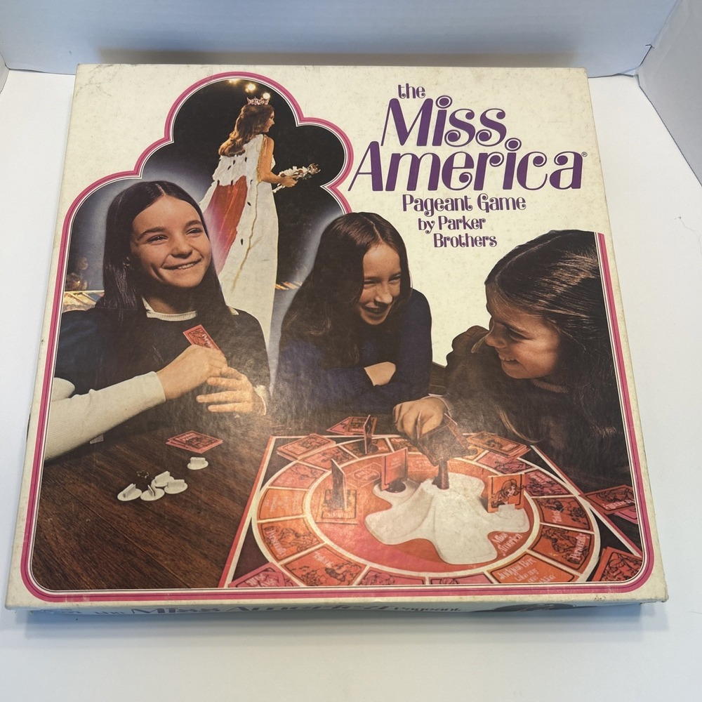 1974 The Miss America Pageant Game Board Game Parker Brothers Complete Vintage
